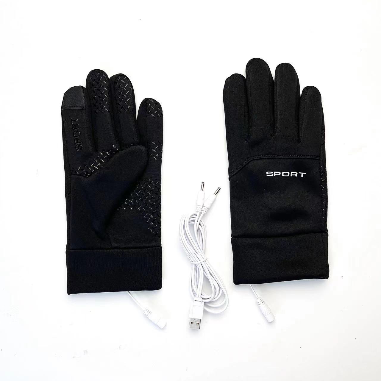 USB Heated Touch Screen Gloves USB Electric Heating Gloves Cycling Warm | Ectron Online