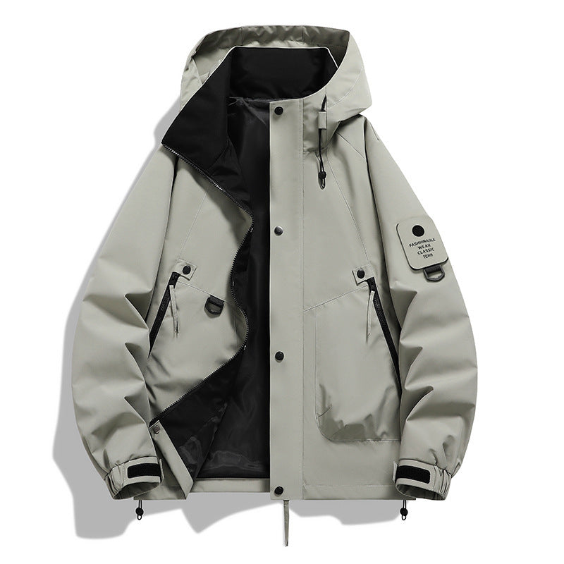 New Men's Casual Waterproof Jacket