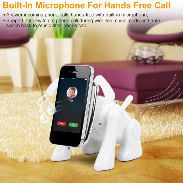 Puppy Wireless Speaker - Portable Mini Cute Animal Music Player