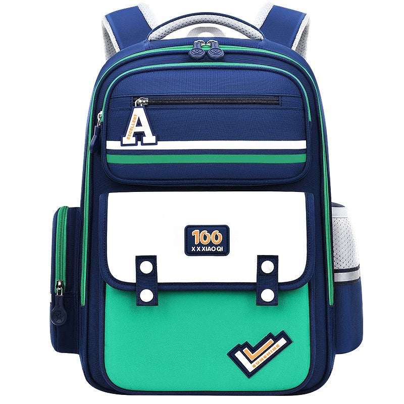 Spine & Waist Protection Schoolbag | Burden-Reducing Kids Backpack New Student Schoolbag Waist And Spine Pr | Ectron Online