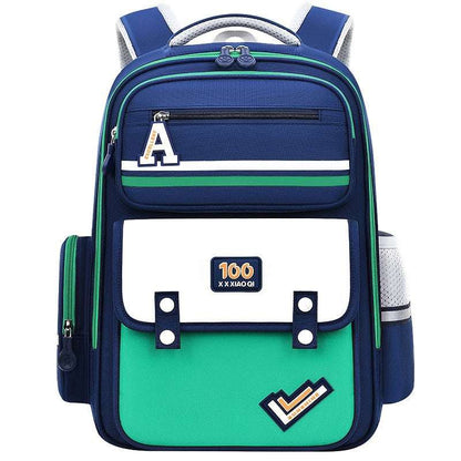 Spine & Waist Protection Schoolbag | Burden-Reducing Kids Backpack New Student Schoolbag Waist And Spine Pr | Ectron Online
