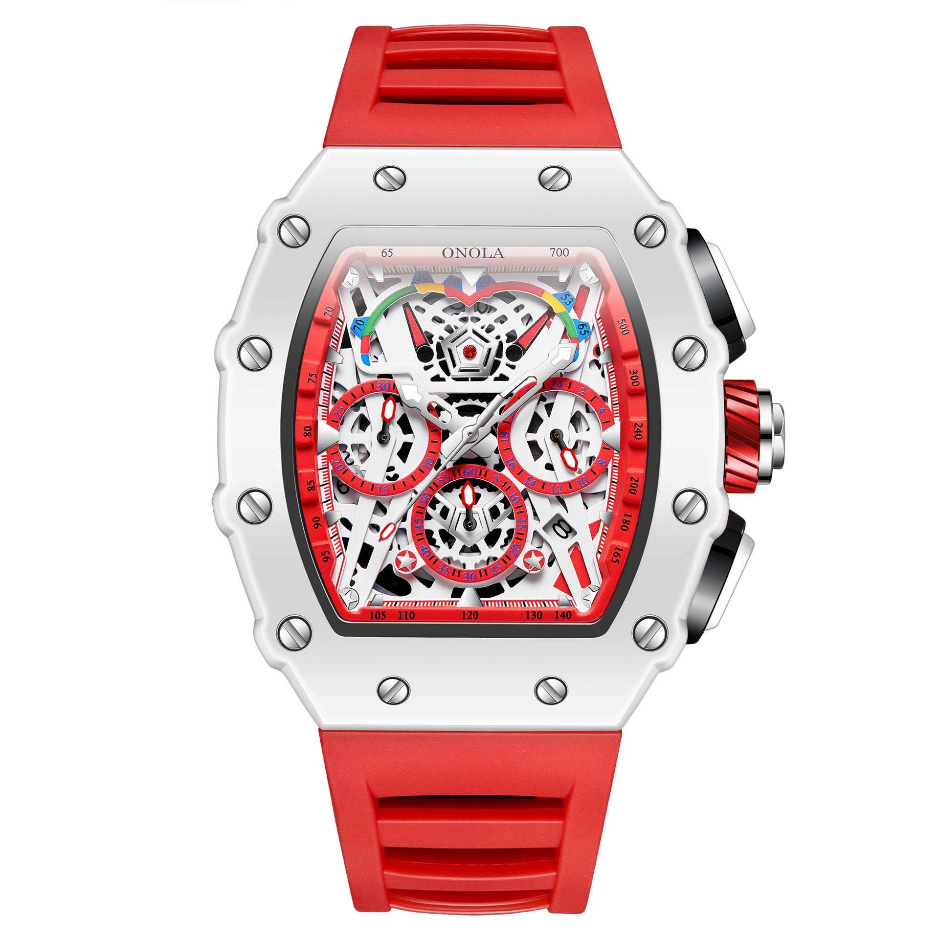 Men's Multifunctional Quartz Watch Multifunctional Fashion Waterproof Quart | Ectron Online