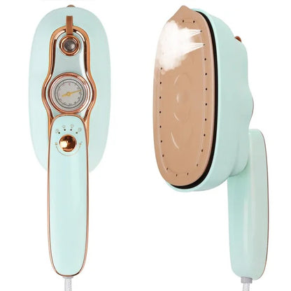 1200W Foldable Handheld Garment Steamer - 2-in-1 Wet & Dry Travel Iron 1200W Foldable Handheld Clothes Iron Ste | Ectron Online
