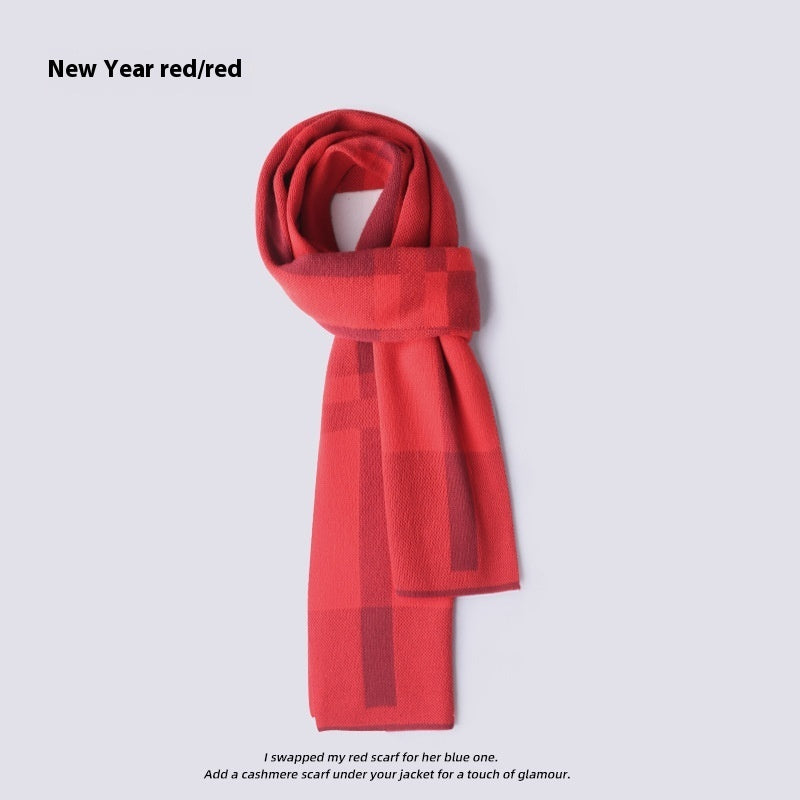 Men's Winter Outdoor Windproof Scarf
