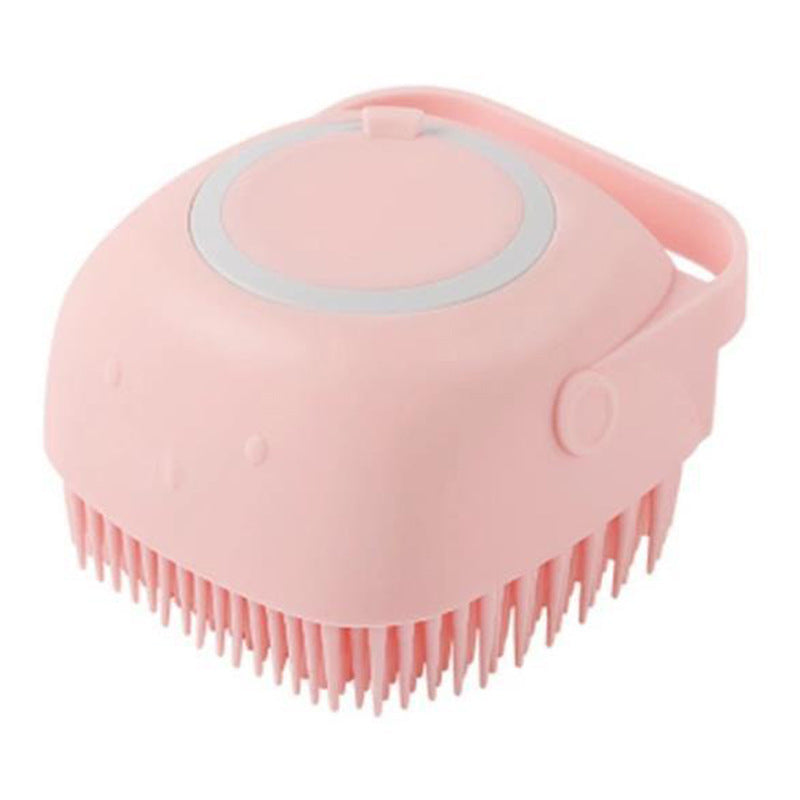 {{ brand }} Silicone Dog Bath Brush for Gentle Pet Grooming Pink 1style - Pet Products Amazon Hot Silicone Dog Bat