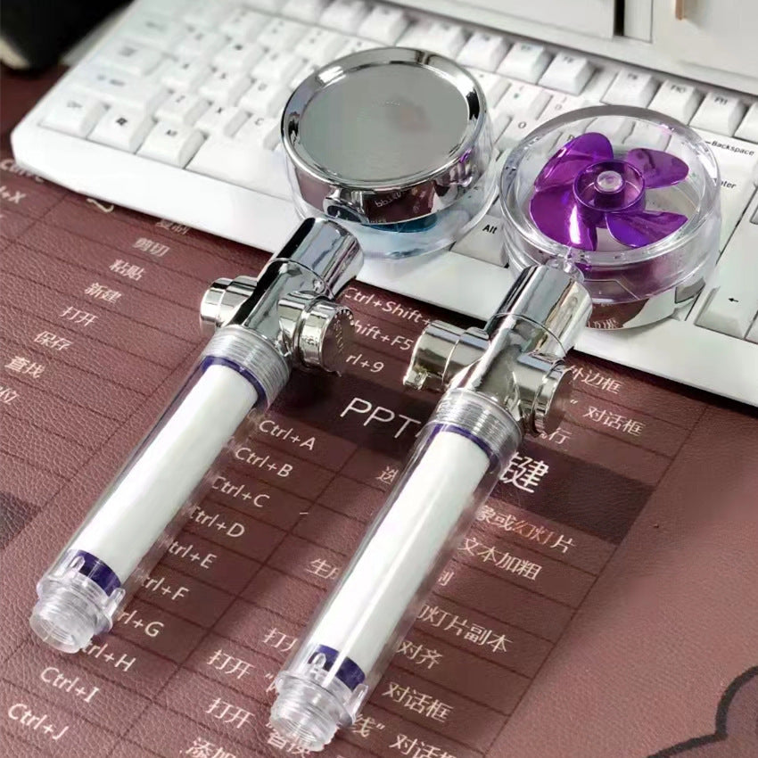 Turbo Propeller Shower Head with Water Saving & High Pressure Flow New Turbo Propeller Shower Head Water | Ectron Online