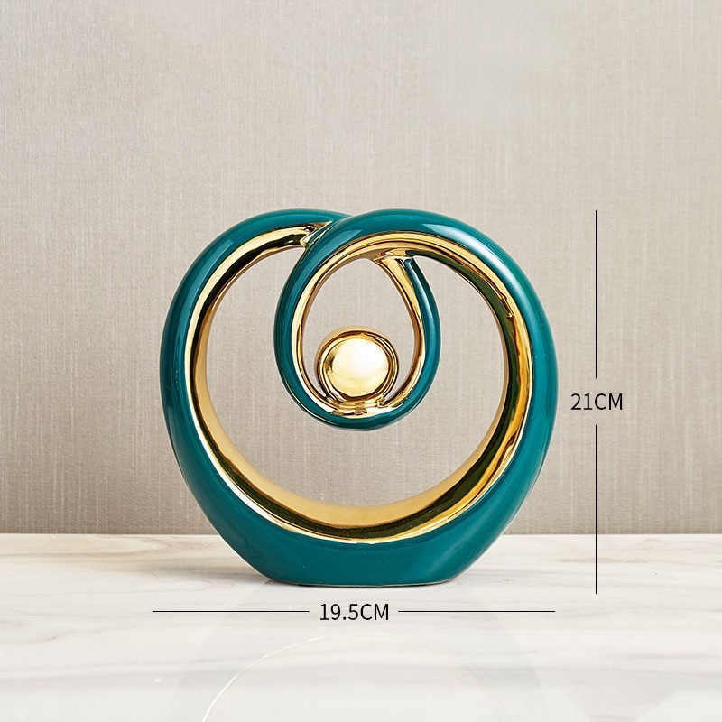 Ceramic Ornaments - Home Decor - Minimalist Decor - Home Accessories Home Entrance Decoration | Ectron Online