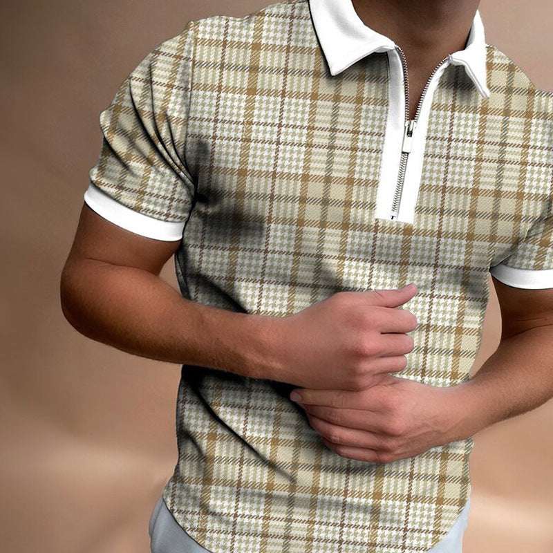 Men’s Solid Polo Shirt – Summer Short Sleeve Brand Shirt Men's Polo Shirt Men Solid Polo Shirts B | Ectron Online