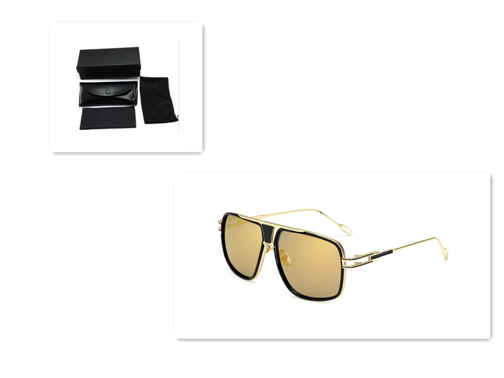 Men's Designer Sunglasses - Grandmaster Square Men’s Sunglasses | Ectron Online
