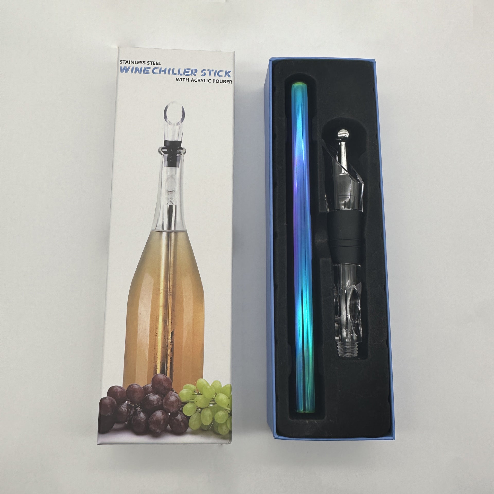 Stainless Steel Wine Bottle Cooler Stick - Wine Chilling Rod Wine Bottle Cooler Stick Stainless Steel | Ectron Online