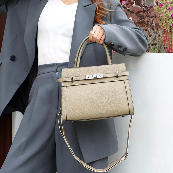 High-Grade Genuine Leather Square Bag