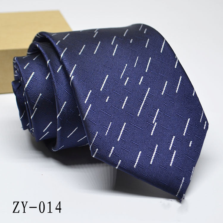New Men's Hot Sale 1200D Striped Tie Men's Tie | Ectron Online