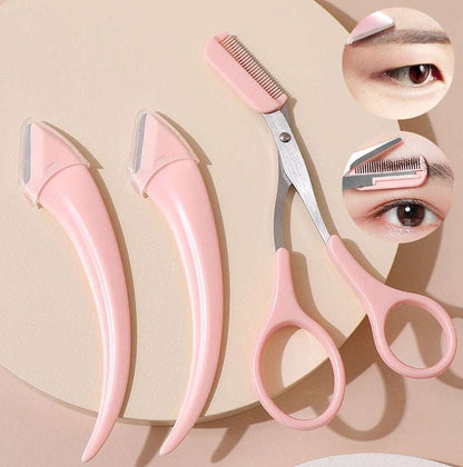Eyebrow Trimming Knife with Comb for Precision Grooming Beauty Supplies Gadgets | Ectron Online