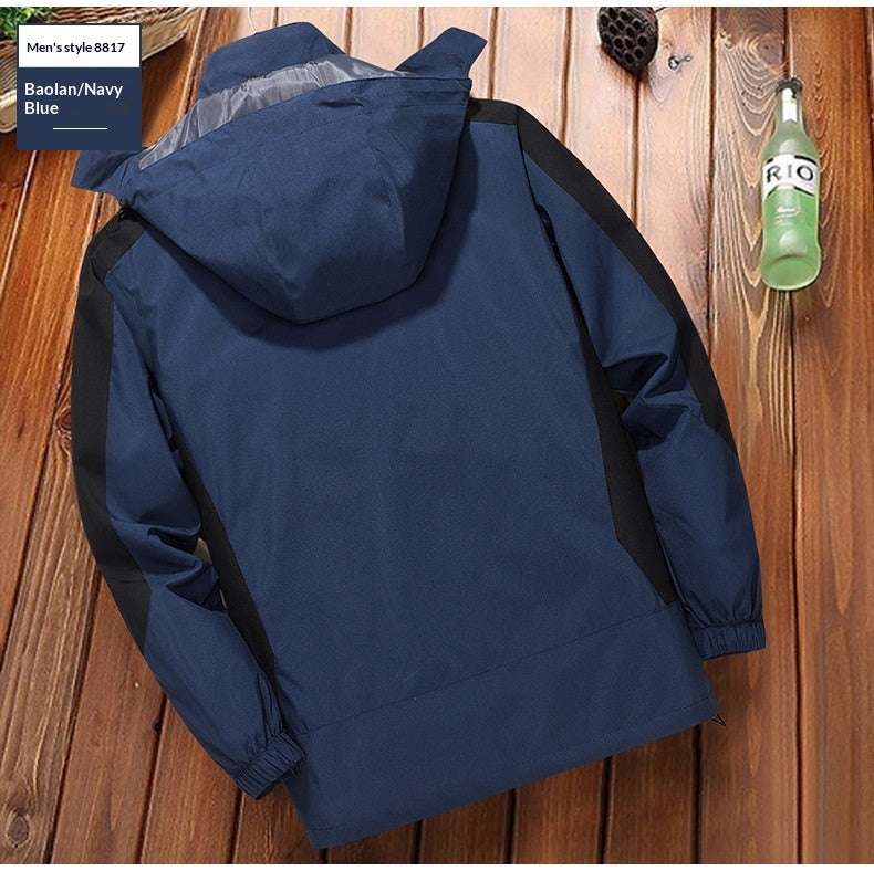 Men's Windproof And Waterproof Outdoor Windbreaker Thin Jacket