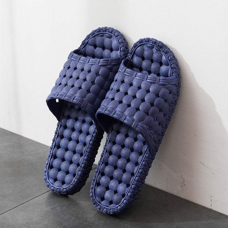 Unsex Home Shoes Hollow Out Bathroom Slippers Men Women Unsex Home Shoes Hollow Out Bathroom Sli | Ectron Online