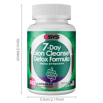 BSYS 7 Day Colon Cleanse & Detox Formula - 60 Capsules Detox BSYS 7 Day Colon Cleanse & Detox Formula | Ectron Online