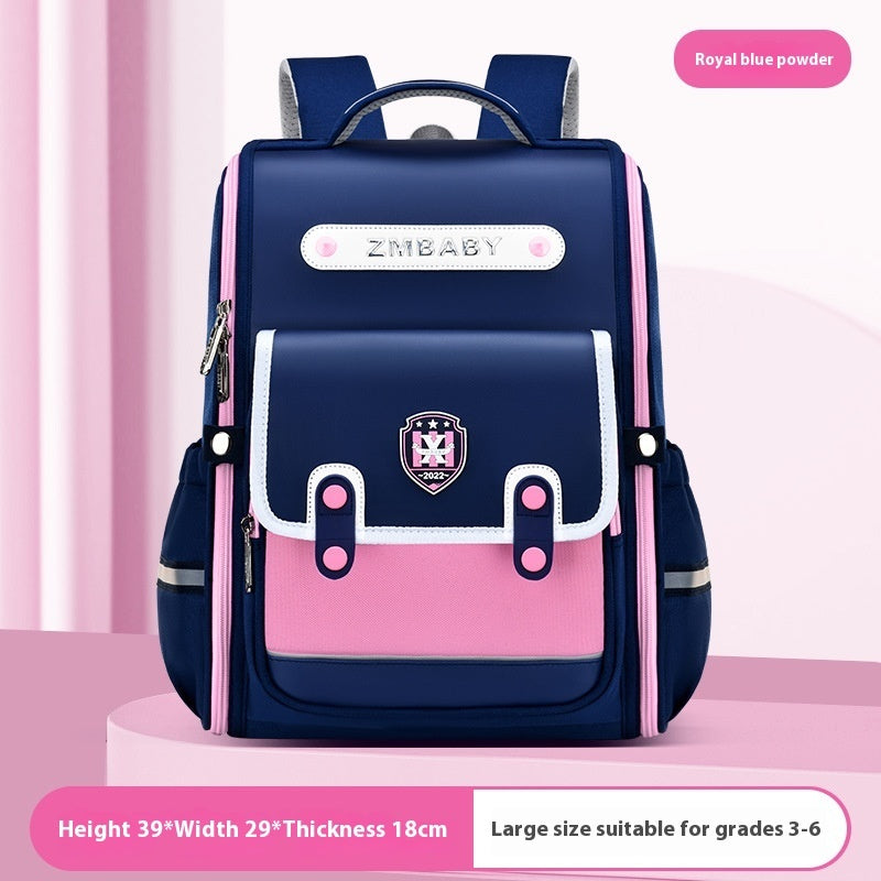 Sesame British Style Schoolbag | Grades 1-6 Lightweight Backpack New Sesame Baby Primary School Schoolbag | Ectron Online