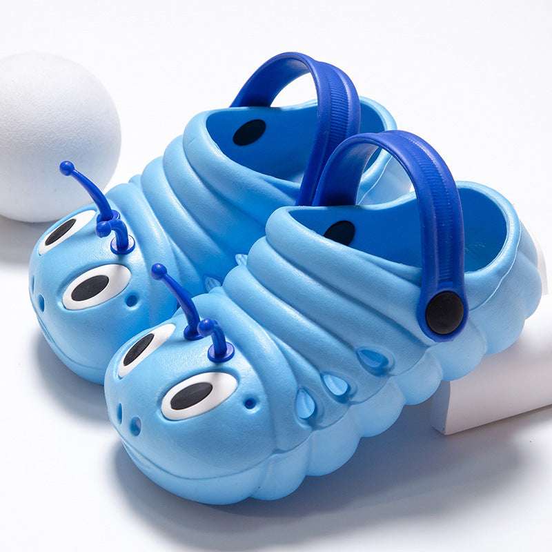 Caterpillar Cartoon Children’s Summer Hole Sandals – Unisex Caterpillar Summer Cute Unisex Shoes Hol | Ectron Online