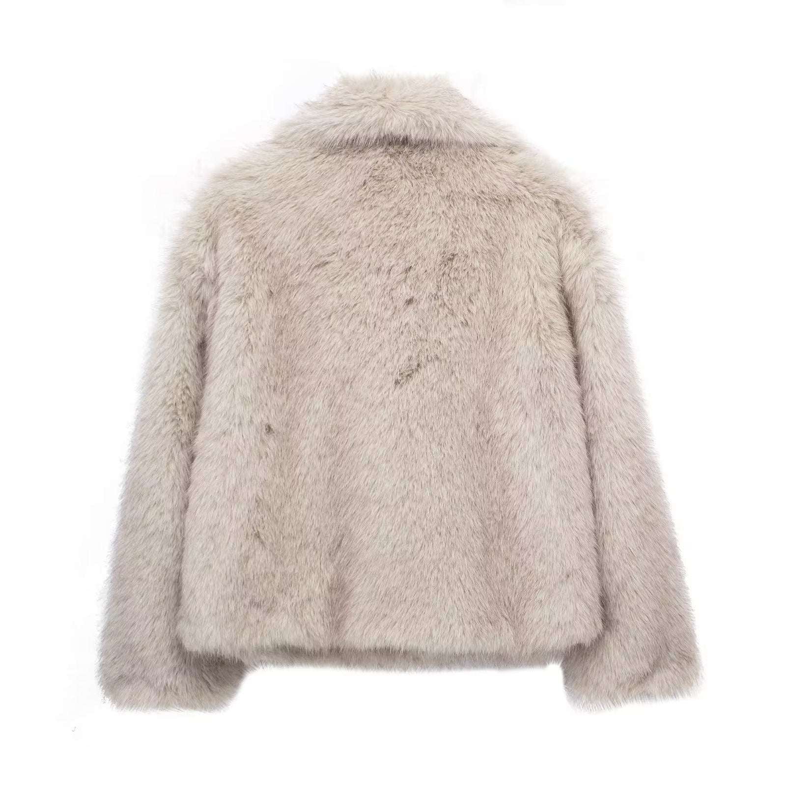 Fashion Plush Outwear Winter Plush Coat | Ectron Online