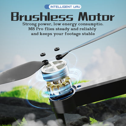 M8 Pro 6K HD Photography Drone | Altitude Fixation RC Quadcopter M8 Pro Drone Quadcopter Remote Control H | Ectron Online