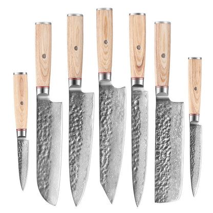 Damascus Steel Hand Kitchen Knife