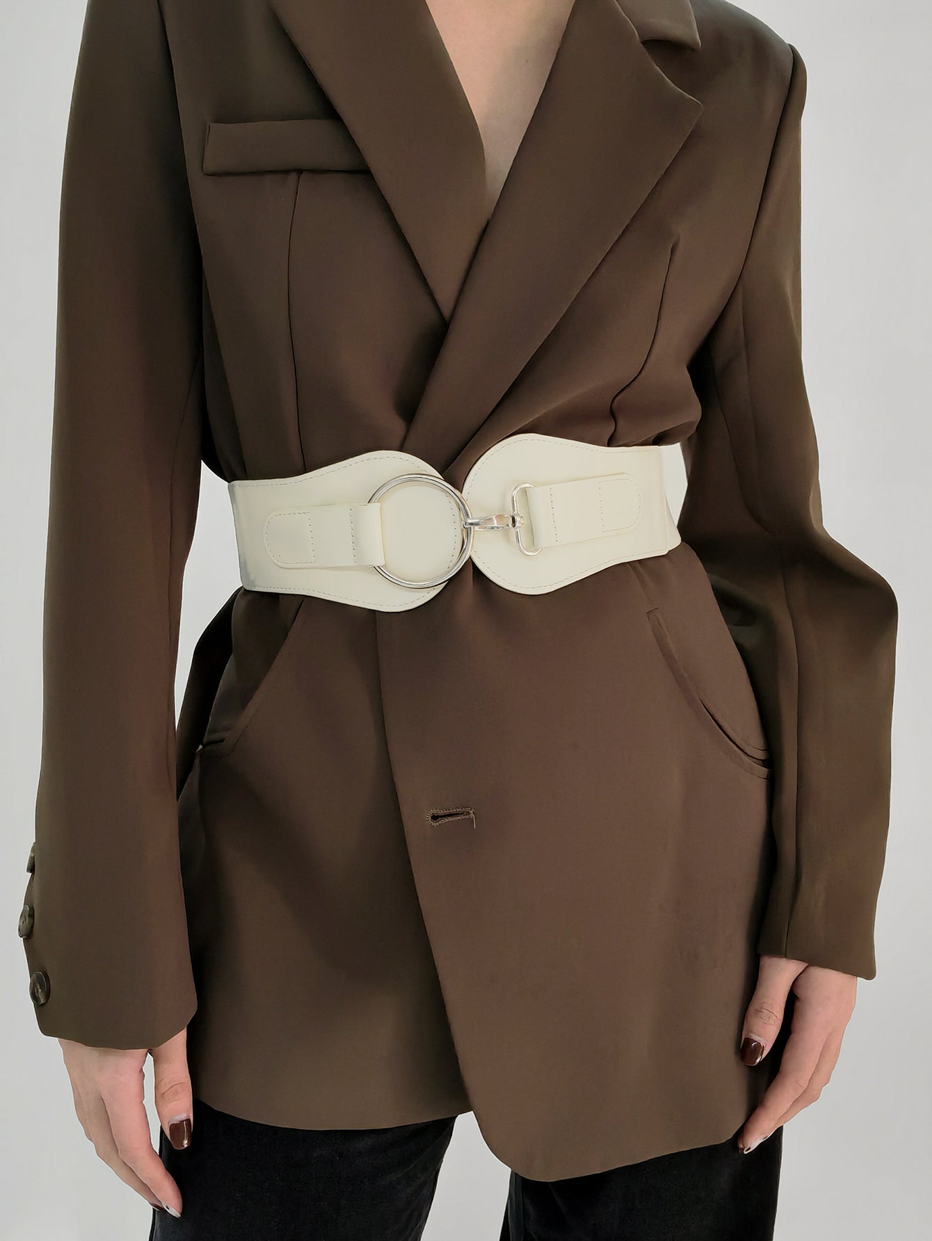 PU Elastic Wide Belt Belt | Ectron Online