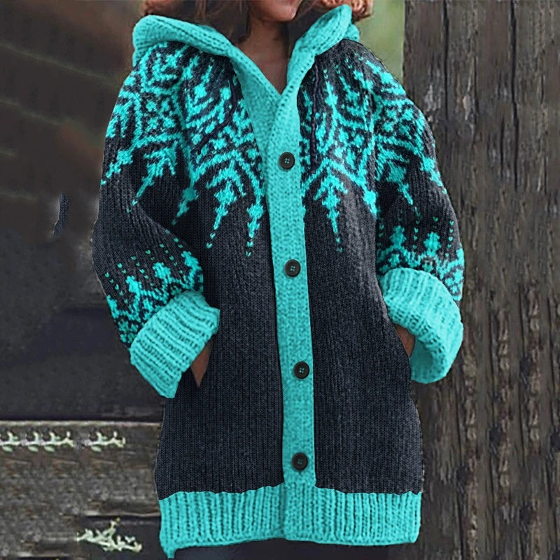 Animal 3D Printed Hooded Cloak | Casual Graphic Graphic Jacket