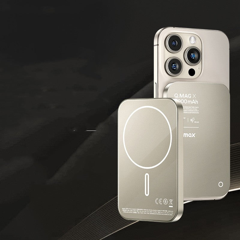 Magnetic Wireless Alloy Power Bank Magnetic Wireless Alloy Power Bank | Ectron Online