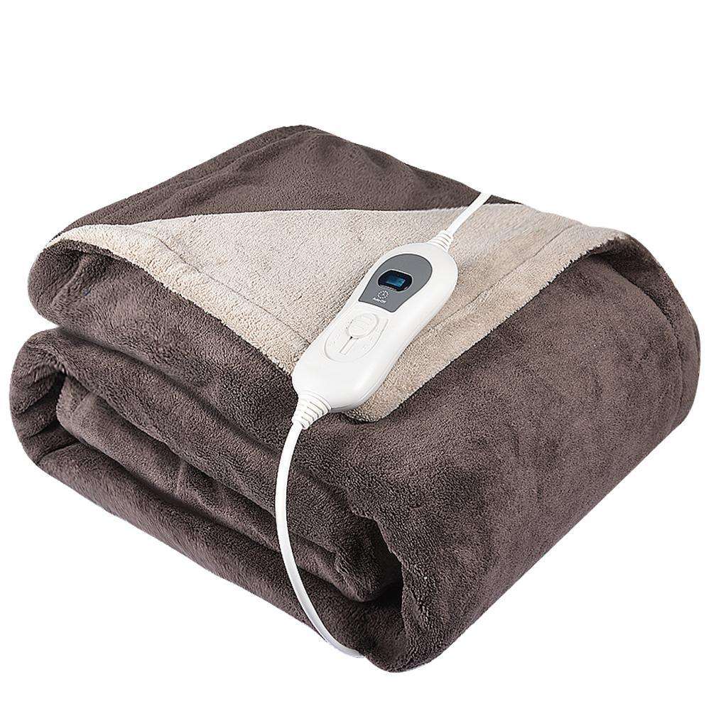 Soft Flannel Electric Heating Blanket Double-layer Washable  Rug