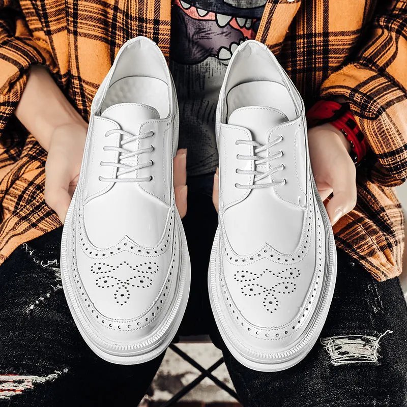 Men’s Business Casual Shoes – Korean Style & British Trend Mens Business Casual Korean Style Trendy | Ectron Online