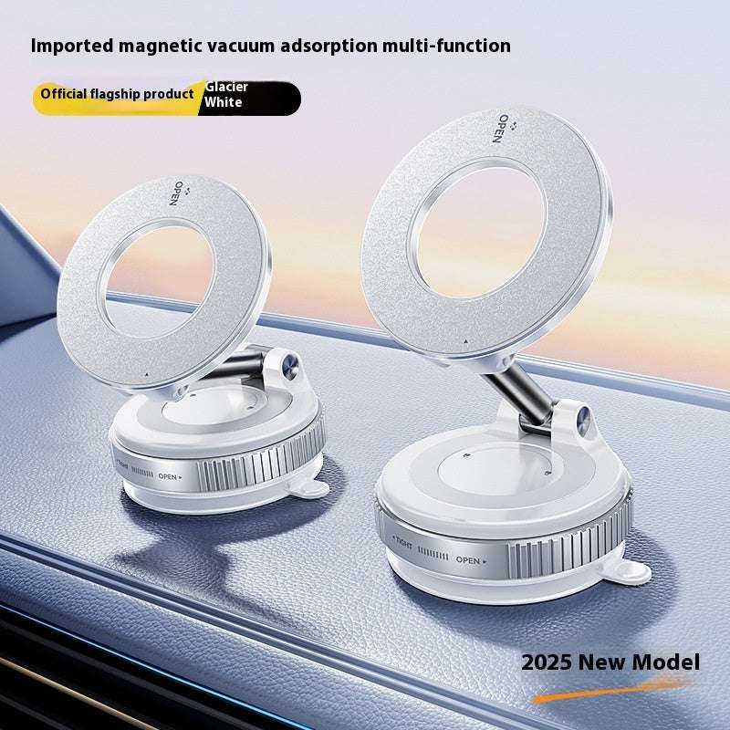 Magnetic Phone Holder – Foldable Vacuum Suction Car Mount Mobile Stands | Ectron Online