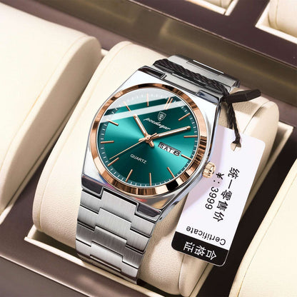 Men's Ultra-Thin Waterproof Watch Ultra-thin Men's Watch Waterproof Lumino | Ectron Online