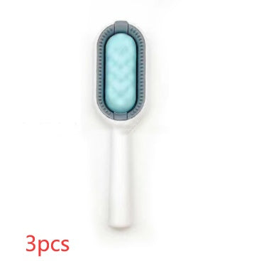 Hair Removal Comb With Disposable Wipes Sticker Cat