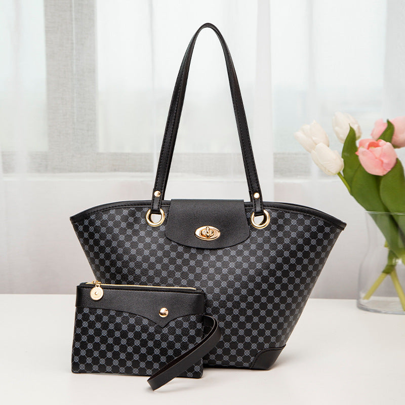 One Shoulder Printed Female Handbag