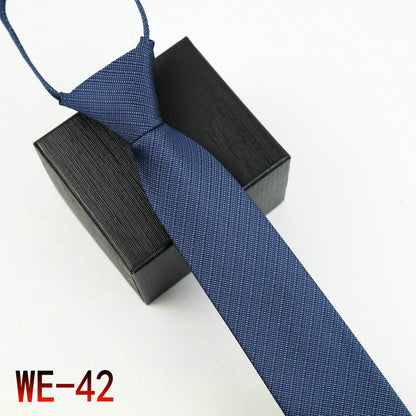 Men's Fashion Casual Zipper Suit Tie