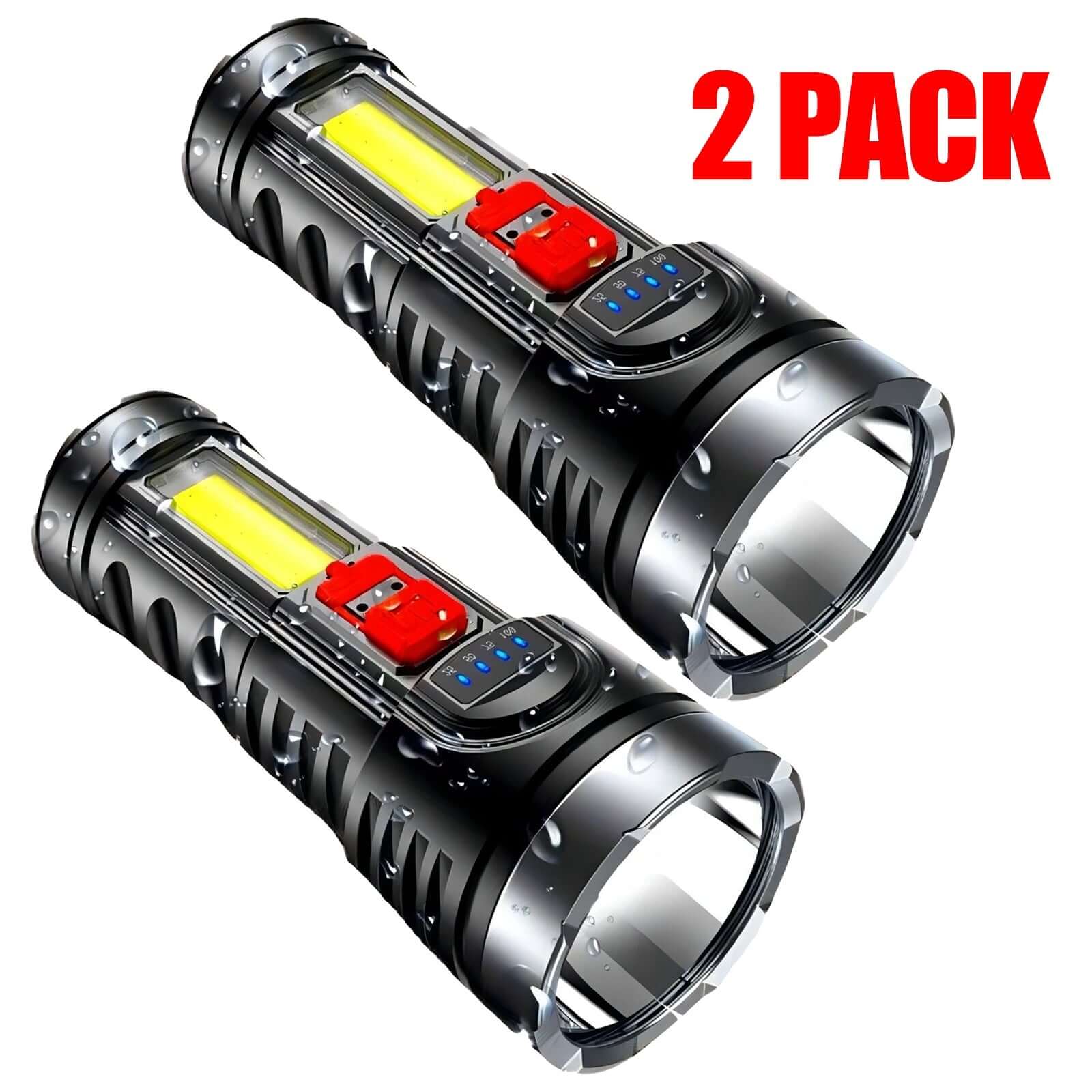 Rechargeable LED Flashlight & Work Light LED Flashlight Torch Rechargeable Work L | Ectron Online