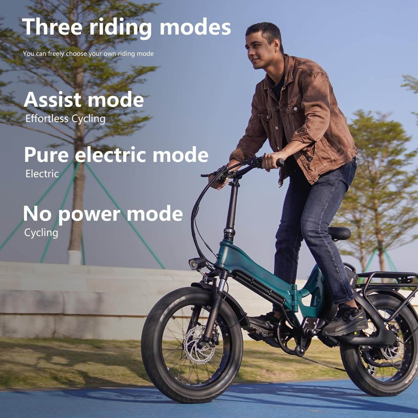 167-Mile Long Range Foldable E-Bike - 1000W Magnesium Alloy Foldable E-Bike , 25 MPH, Magnesium Allo | Ectron Online