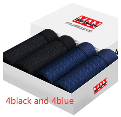 4-Pack Men's Boxer Briefs - Comfortable and Breathable Underwear & Loungewear | Ectron Online