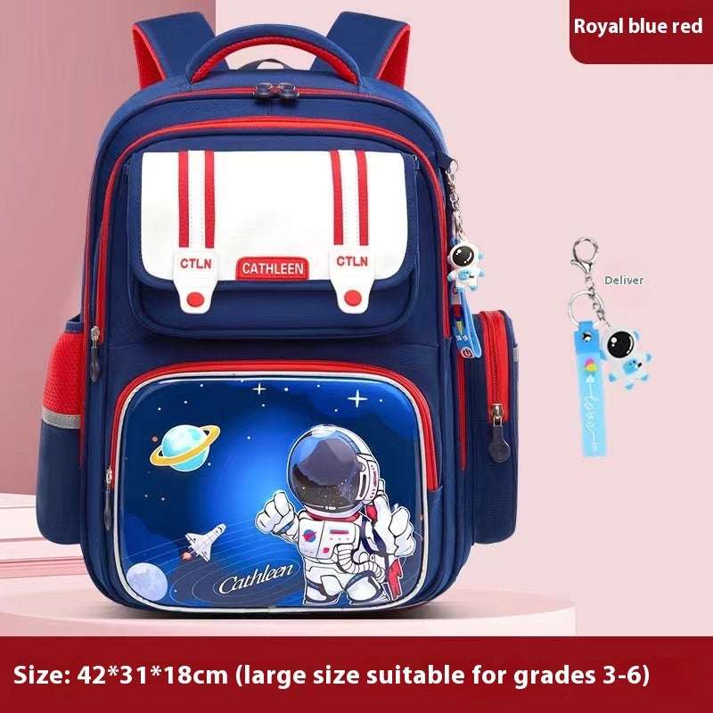 Kids Astronaut Cartoon Backpack | Lightweight Waterproof School Bag Student Waterproof And Lightweight Astro | Ectron Online