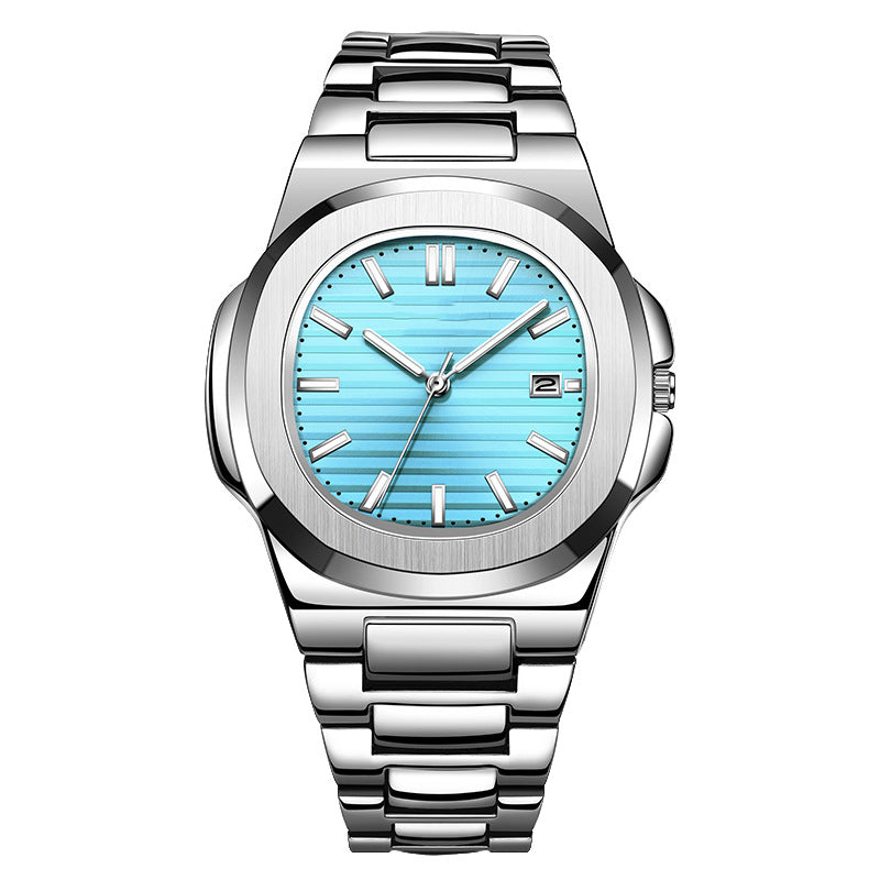 Fashion Steel Belt Calendar Luminous Watch Men Fashion Steel Belt Calendar Luminous Wat | Ectron Online