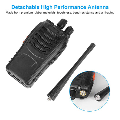 2-Pack Baofeng BF-888S Walkie Talkies | 16CH Long Range UHF Two-Way Radio 2 X Baofeng BF-888S Walkie Talkies Two W | Ectron Online