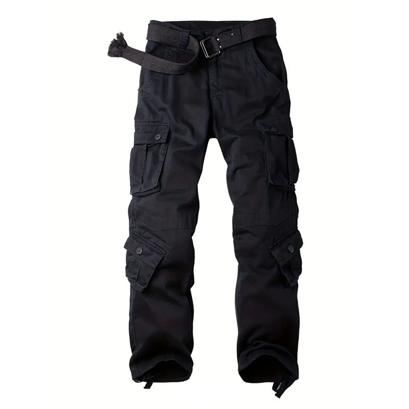 Men's Multi-Pocket Cargo Overalls - Three-Dimensional Utility Pants