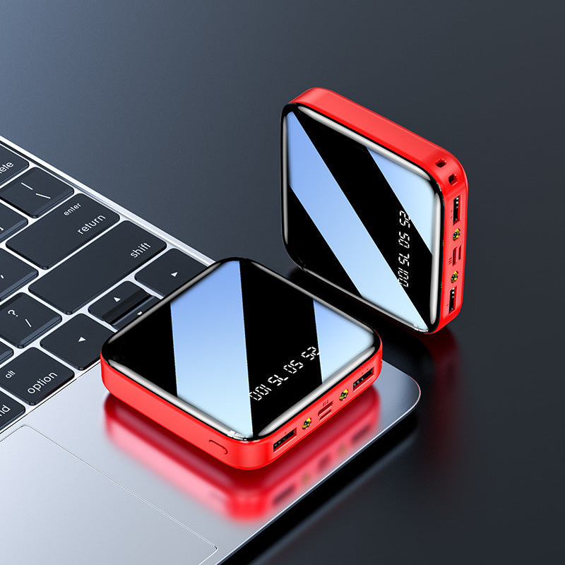 Mirror Mini-Portable Power Bank - Large Capacity Mirror Mini-portable Power Bank Large Ca | Ectron Online