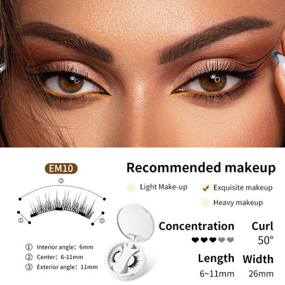 best natural looking magnetic false eyelashes