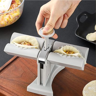 Fully automatic dumpling making machine household dumplings fancy pinch dumpling machine artifact set small dumpling two-end mold