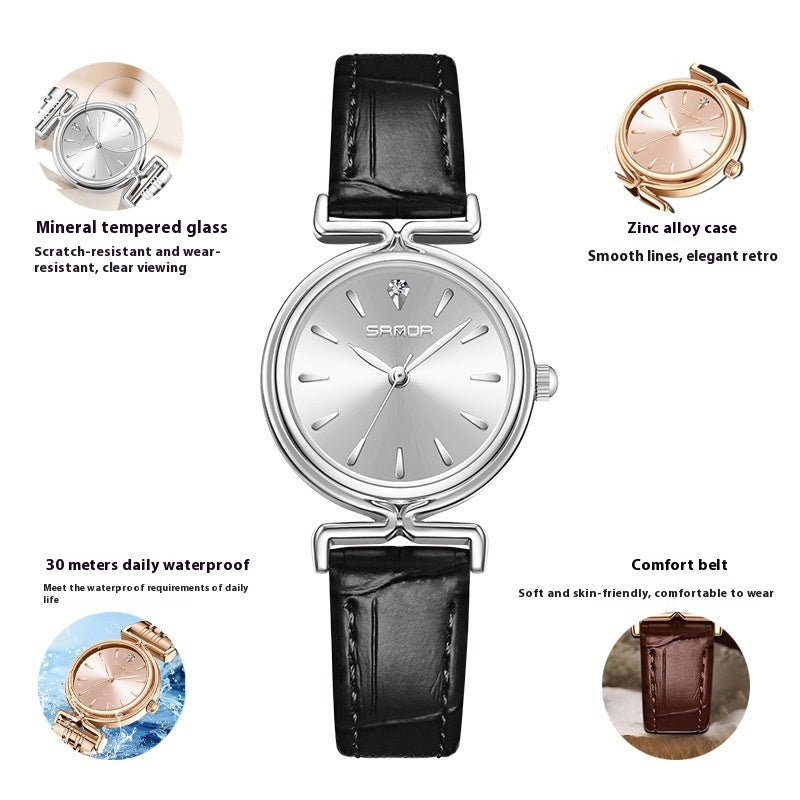 Women's Retro Mesh Strap Watch - All-Matching Women's Retro Mesh Strap Watch Outdoor A | Ectron Online