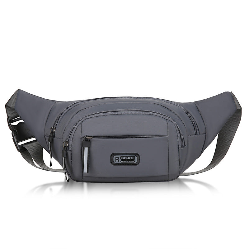 Men's Waterproof Waist Bag - Wear-Resistant Crossbody Pack Men's Multifunctional Waist Bag Wear-res | Ectron Online