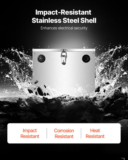 Stainless Steel Battery Box Group 24/31 | Marine & Trolling Motor Shell Battery Box Group 24/31 Stainless Steel | Ectron Online