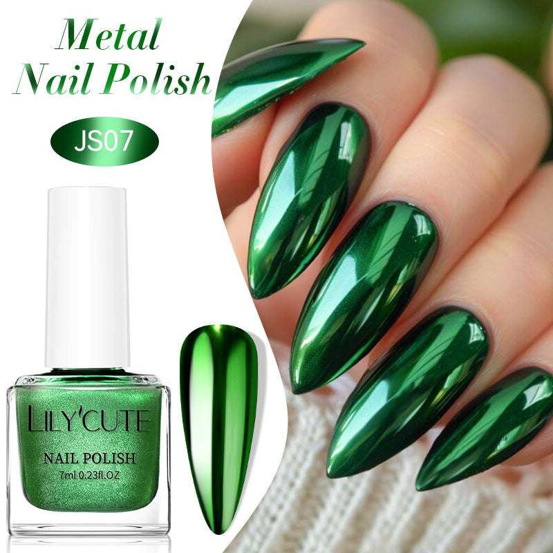 Quick-Dry Metallic Mirror Nail Polish Quick-dry Metallic Mirror Nail Polish, N | Ectron Online