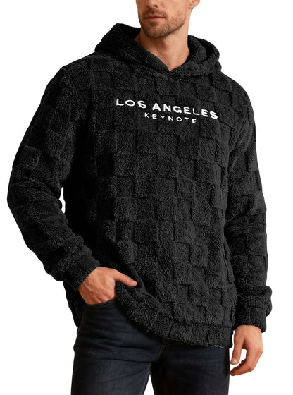 Men's Loose Fit Embroidered Hoodie Men's Hooded Embroidered Loose Leisure S | Ectron Online